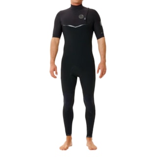 Long John Rip Curl E-Bomb 2/2MM Zip Free Black