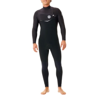 Long John Rip Curl E-Bomb 3/2mm Chest Zip Black