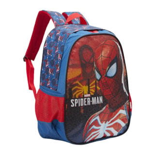 Mala Escolar 14 Homem Aranha City