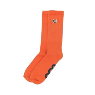 Meia Ous Cano Alto 351027-15 Laranja