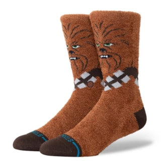 Meia Stance Chewie Crew Marrom
