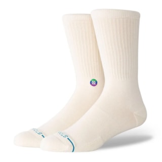 Meia Stance Love Crew White
