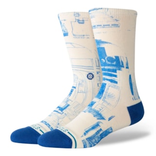 Meia Stance R2 D2 SW Crew Canvas