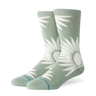 Meia Stance Radial Burst Crew Green 