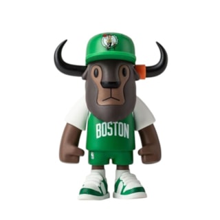 Mini FFALO New Era Boston Celtics NBA - Decorativo Verde
