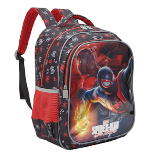 Mochila Escolar 14 Homem Aranha Metal