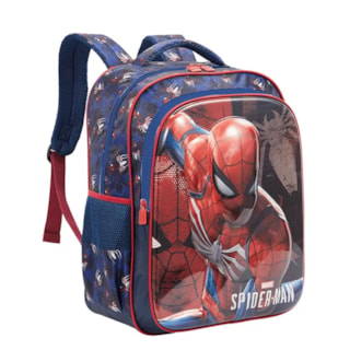 Mochila Escolar 16 Homem Aranha Face