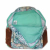 Mochila Feminina Roxy Carribean Verde Floral