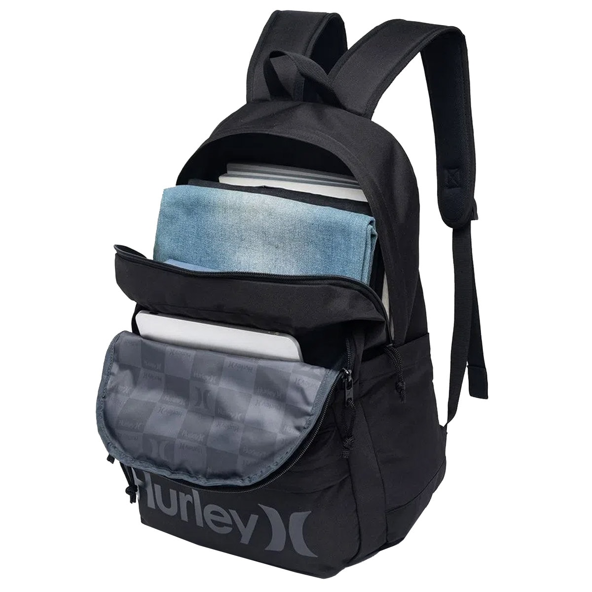 Mochila Hurley Covert Preto os melhores pre os Clique e confira