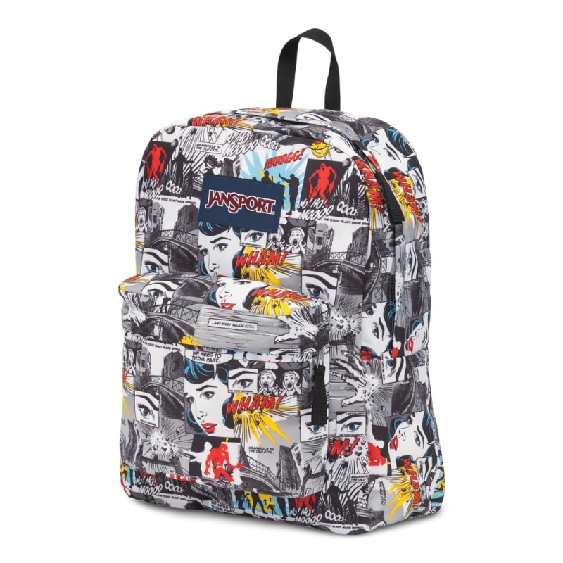 Mochila JanSport Superbreak Mult Comic Strip 25L