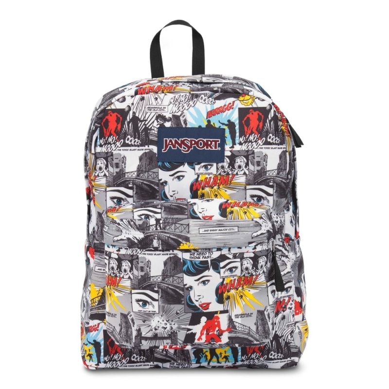 Jansport comic book top backpack