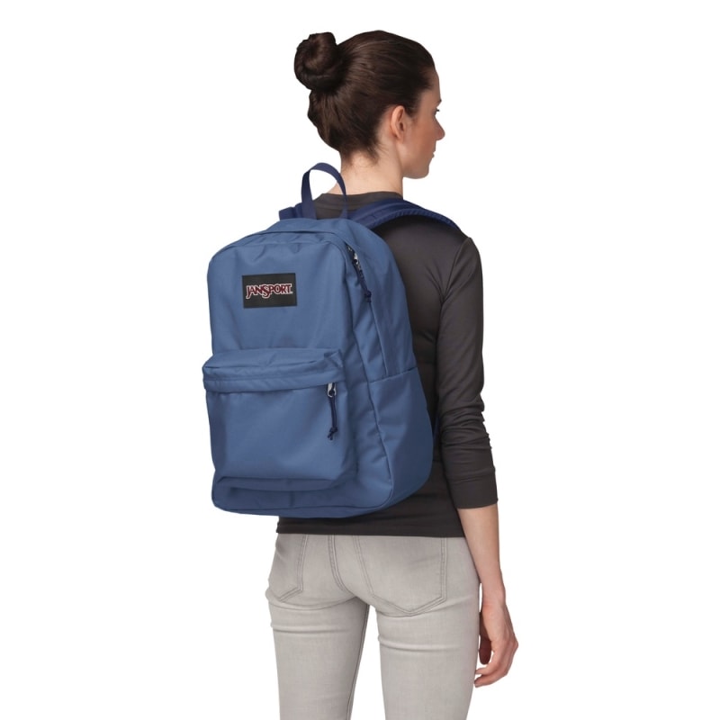 Mochila JanSport Superbreak Turkish Ocean 25L - Back Wash