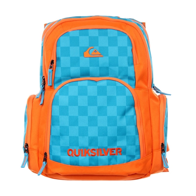 Mochila Quiksilver 1969 Special Pr Neon Orange - Azul