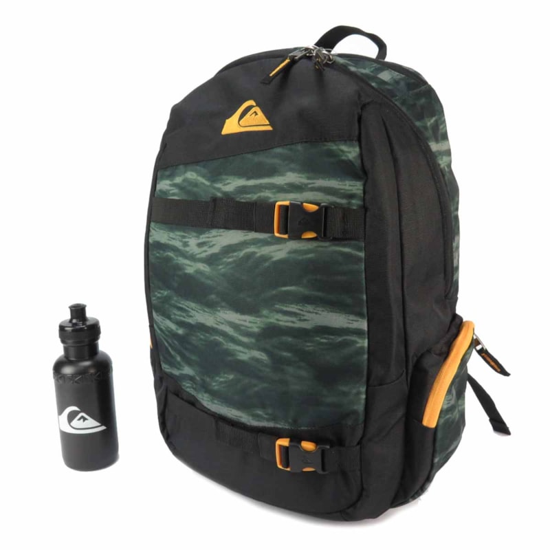 Mochila Quiksilver Drifter Preto Verde