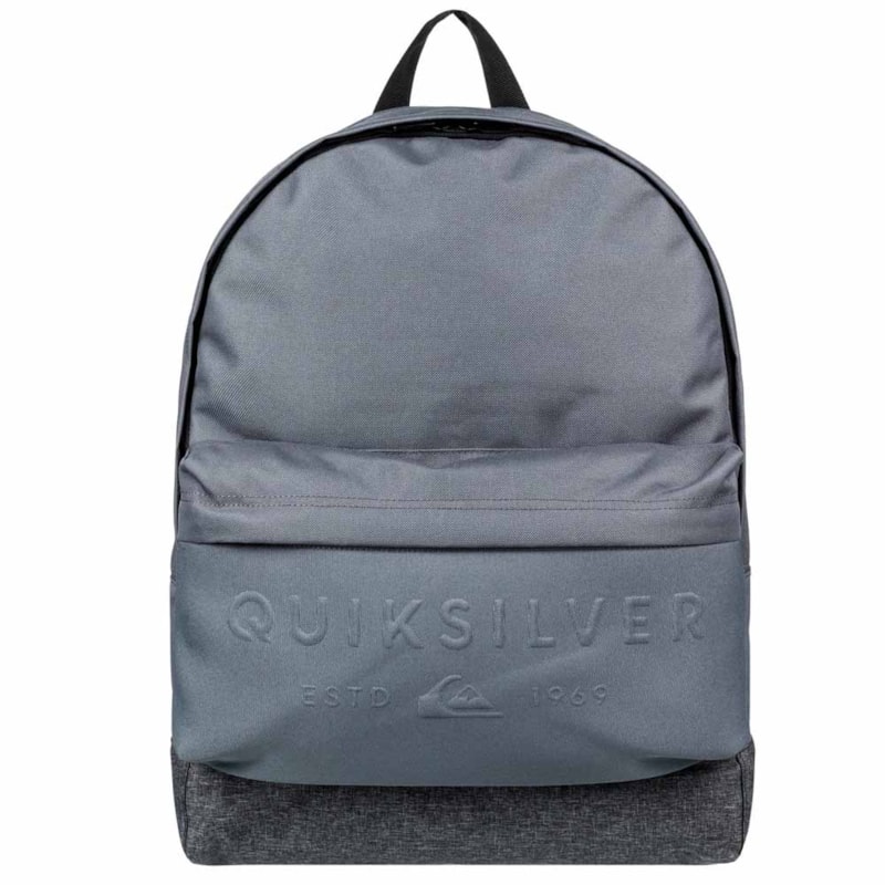 Mochila Quiksilver Everyday Poster Embossed Cinza