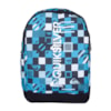 Mochila Quiksilver Recess Checked Hawaiian Ocean Preto/Azul