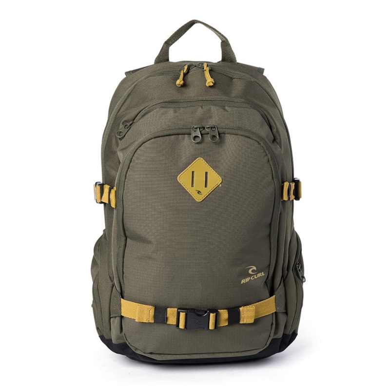Mochila Rip Curl Posse Stacka Verde Militar Back Wash