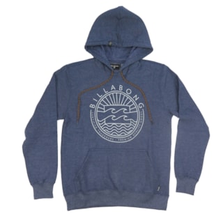 Moletom Billabong Municipal Pop Azul Moletom Billabong Municipal Pop Azul