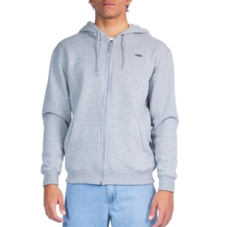 Moletom Canguru Aberto Rip Curl 0070MFL Grey Marle