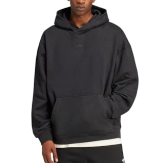 Moletom Canguru Adidas Premium Essentials Black