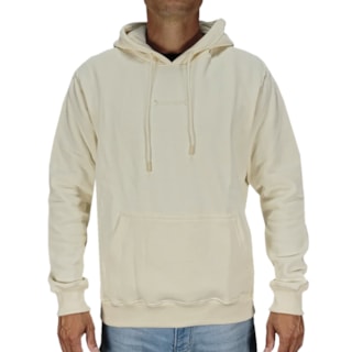 Moletom Canguru Back Wash M2601 Off White