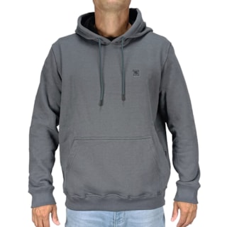 Moletom Canguru Back Wash M2603 Cinza