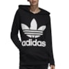 Moletom Canguru Feminino Adidas Trefoil Preto