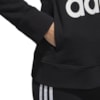 Moletom Canguru Feminino Adidas Trefoil Preto