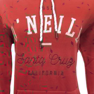 Moletom Canguru Feminino Oneill Easy Aop Moletom Canguru Feminino Oneill Easy Aop