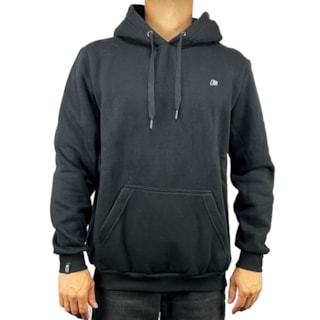 Moletom Canguru Freesurf Line Preto