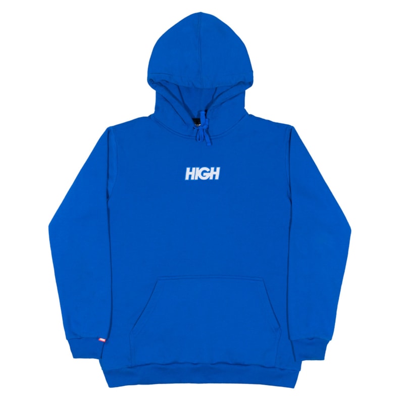 Moletom Canguru High Hoodie Logo Sky Blue os melhores preços