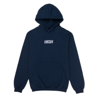 Moletom Canguru High Reflective Logo Navy