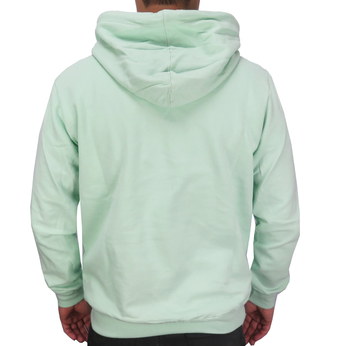 Moletom Canguru Hurley Classic Verde Claro Back Wash