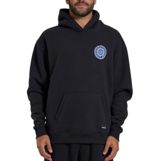 Moletom Canguru Hurley Empire Preto