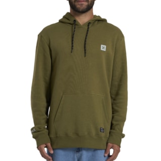 Moletom Canguru Hurley Mini Icon II Militar