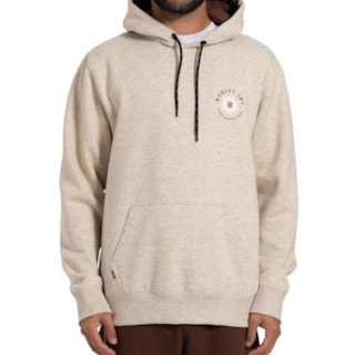 Moletom Canguru Hurley Natural Off White