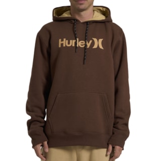 Moletom Canguru Hurley One e Only Marrom