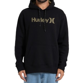 Moletom Canguru Hurley One e Only Preto