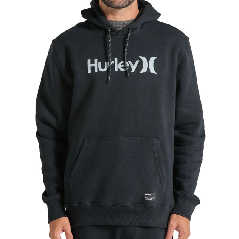 Moletom Canguru Hurley One Only Preto
