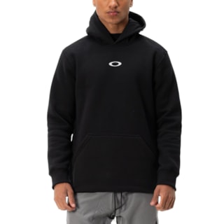 Moletom Canguru Oakley Double Ellipse Blackout