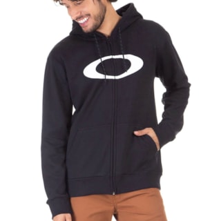 Moletom Canguru Oakley Ellipse Pullover Black