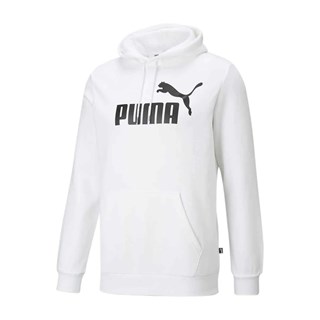 Moletom Canguru Puma Big Logo Hoddie White
