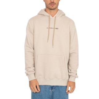 Moletom Canguru Quiksilver Q422A0177 Areia