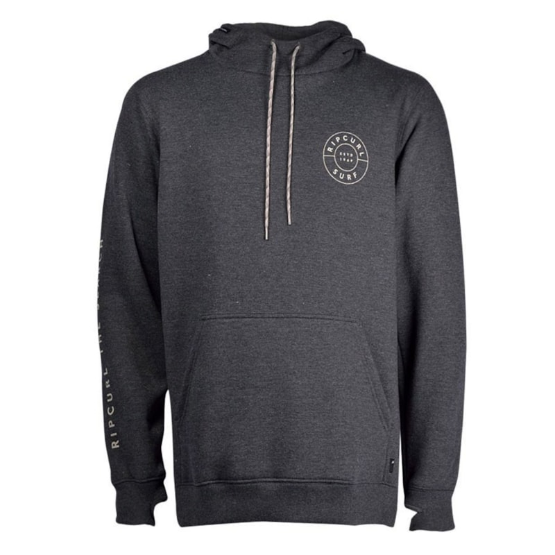 Moletom Canguru Rip Curl Compass Preto