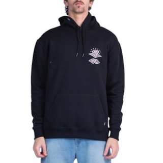 Moletom Canguru Rip Curl Disorder Boneyards Hood Black