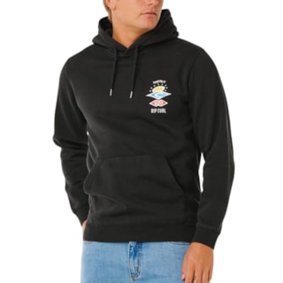 Moletom Canguru Rip Curl Search Icon Black