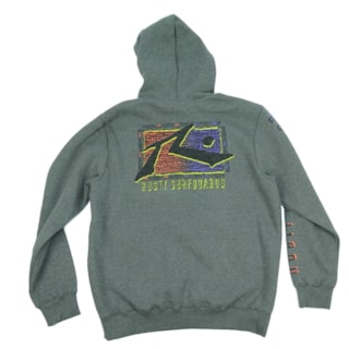 Moletom Canguru Rusty Flashblack Cinza Moletom Canguru Rusty Flashblack Cinza