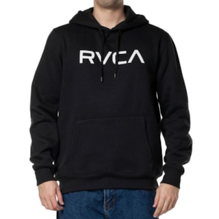 Moletom Canguru RVCA Big R422A0084 Preto