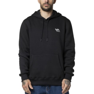 Moletom Canguru RVCA Essential HD Preto