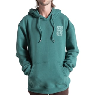 Moletom Canguru Volcom Embrace Strange Verde